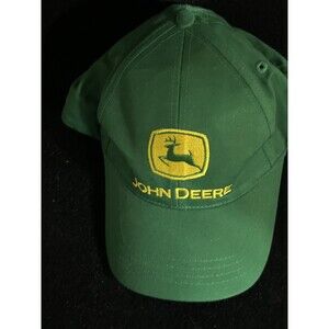 John Deere Green Snapback Hat / Cap Embroidered Logo Adjustable